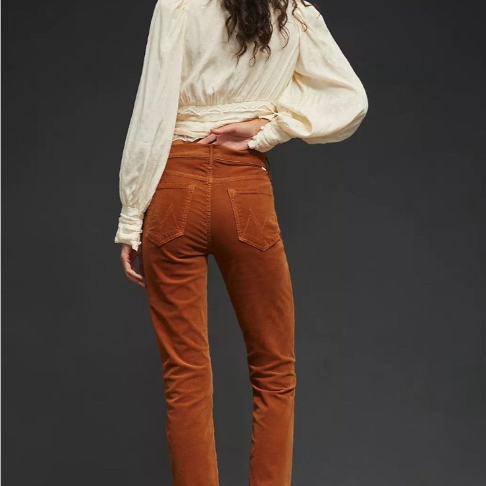 MOTHER Women's Jeans in Rich Brown